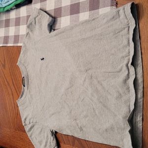 Grey Ralph Lauren polo shirt